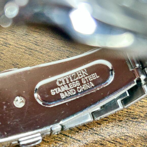 Citizen Eco-Drive Diamond Dial Watch Stainless Gray BM6010-55G - Picture 15 of 15